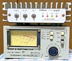 TOKYO HY-POWER HL-62V Ham Radio 144MHz Linear Amplifier Power-confirmed