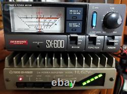TOKYO HY-POWER HL-62Vsx Amplifier 144MHz 50W Amateur Ham Radio -Tested Working