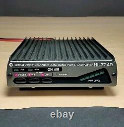 TOKYO HY-POWER HL-724D 145/430MHz 35W Amplifier Amateur Ham Radio Tested