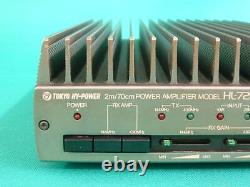 TOKYO HY-POWER HL-728D 144/430Mhz 2-band Power Amplifier 100W Amateur Ham