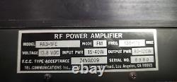 TPL COMMUNICATIONS series RF POWER AMP PA3-1FE FM. 136-175 13.8 VDC 120 Watt