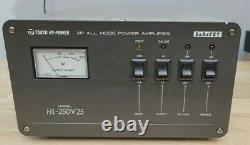 Tokyo Hy Power HL 250 V 25 2 Meter VHF 144 Mhz All Mode Linear Amplifier Ham