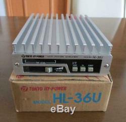 Tokyo Hy Power HL-36U 430MHz All Mode Power Amplifier Used confirmed it works
