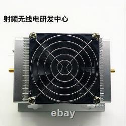 UHF 400-470MHZ 433MHZ 80W Ham Radio Power Amplifier Interphone + Heatsink + Fan