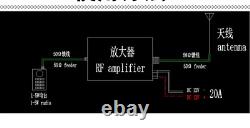 UHF 400-470MHZ VHF 136-170MHZ 40W UV Dual-Band Ham Radio amplifier