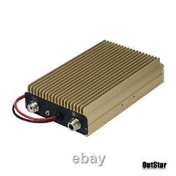 UHF 400-470MHz FM AM SSB Power Amplifier 10W-80W Selectable Levels SWR Display