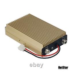 UHF 400-470MHz FM AM SSB Power Amplifier 10W-80W Selectable Levels SWR Display