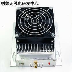 UHF 850-960MHz 915MHz 30W Ham Radio Power Amplifier Interphone + Heatsink + Fan