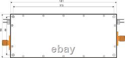 UHF power amplifier 7With40dB, power amplifier 470-800MHz 7With40dB
