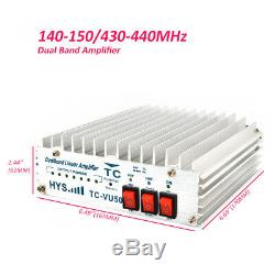 VHF UHF Power Amplifier 140-150&430-440MHz AMP for 3-8W Portable Two Way Radio