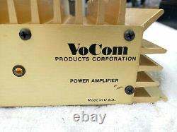 VOCOM POWER AMPLIFIER MODEL UVC025-5 452 MHz 5W INPUT 25W OUTPUT