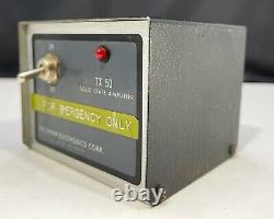 Vintage Palomar TX-50 Broadband 3-30 Mhz Solid State Linear Amplifier -Powers Up